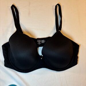 Soma Women’s Black Embraceable Perfect Coverage Underwire Bra Size 38D